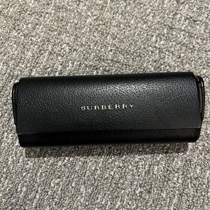 Black and gold Burberry sunglasses